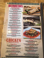 San Jose Mexican menu