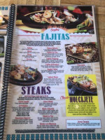 San Jose Mexican menu