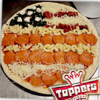 Toppers Pizza food