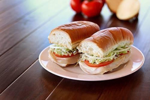 Davanni's Pizza Hot Hoagies food