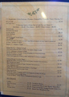 Gaby's Cafe menu