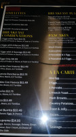 Stockton's Place menu