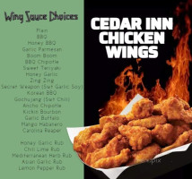 Cedar Inn Steakhouse menu