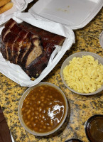 Smoking Barrels BBQ food