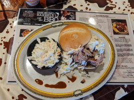 Smoking Barrels BBQ food