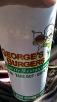 George's Burgers menu