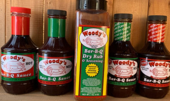 Woody's -b-q Sauce Co food