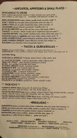 La Palapa menu