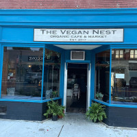 The Vegan Nest Café outside