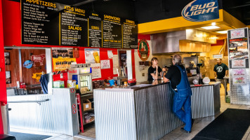 Baldy's Bbq food