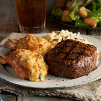 Black Angus Steakhouse food