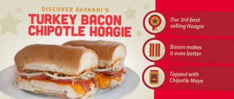 Davanni's Pizza Hot Hoagies food