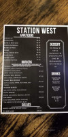 Westside Grill menu