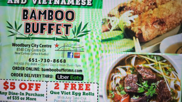 Bamboo Buffet food