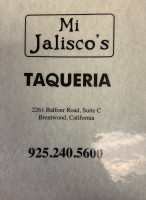 Mi Jalisco's Taqueria food