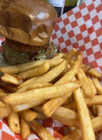 Red Wagon Burger Tacoma food