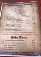 El Charro Tapatio menu