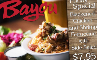 Bayou Grill food