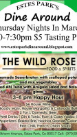 The Wild Rose menu