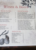 The Wild Rose menu