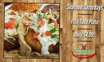 Fresco Mexican Grill food