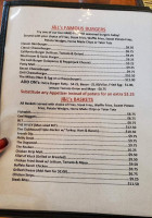 J L's Grill menu