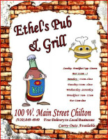 Ethel's Pub Grill menu