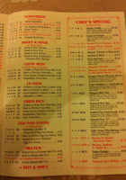 China Wok menu