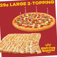 Toppers Pizza food