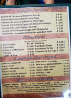 Taqueria Las Delicias menu