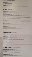 Walk On's Sports Bistreaux Chattanooga menu