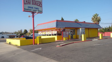 Ortega's Charburgers outside