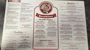 Deaner's Diner menu
