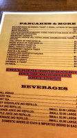 Ol’ West Cafe menu