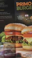 Primo Burgers food