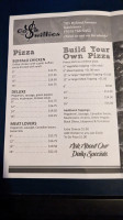 Cash Swillies menu