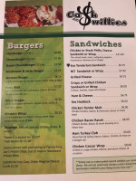 Cash Swillies menu