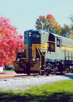 The Old Road Murder Mystery Dinner Train outside