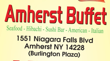 Amherst Buffet food