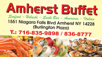 Amherst Buffet food