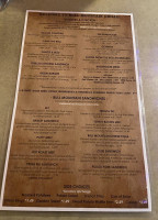 Bull Mountain Grille menu