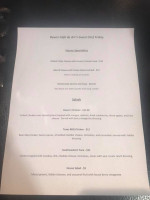 Raven Cafe D'art menu