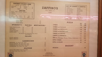 Zaffiro's Pizza The Original food