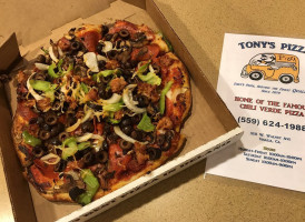 Tony's Pizza Visalia food