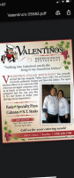 Valentino's Pizzeria Italian food