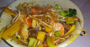 Mongolian Bbq food