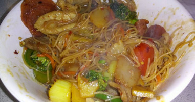 Mongolian Bbq food