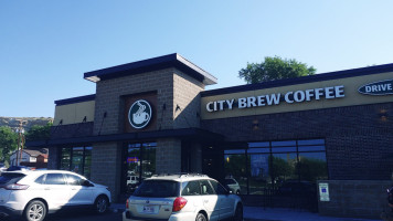 City Brew Coffee outside