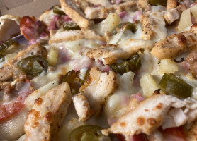 Redneck Pizza Chicken inside