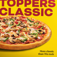 Toppers Pizza food